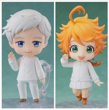Modellino statua PVC Cosplay The Promised Neverland Emma Norman modello 10 cm