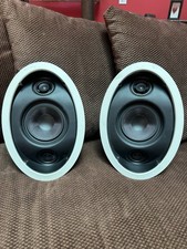Sonance Ellipse Sur In Ceiling White Speakers 2 speakers 