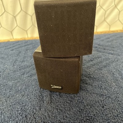 Pro Dynamics Double Cube Speaker Stacked Acoustimass Lifestyle Black Single Unit