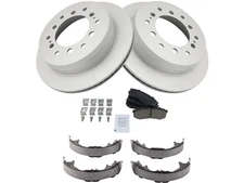 For 2003-2009 Lexus GX470 Brake Pad Rotor and Parking Brake Kit Rear 96821KQVG