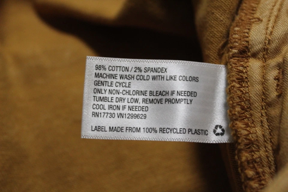 女式大码中腰牛仔裤 Ava & Viv Rust 尺寸 20W — 第 4/4 张图片