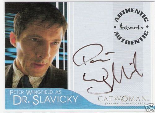 CATWOMAN - PETER WINGFIELD as DR SLAVICKY AUTOGRAPH - Imagen 1 de 1