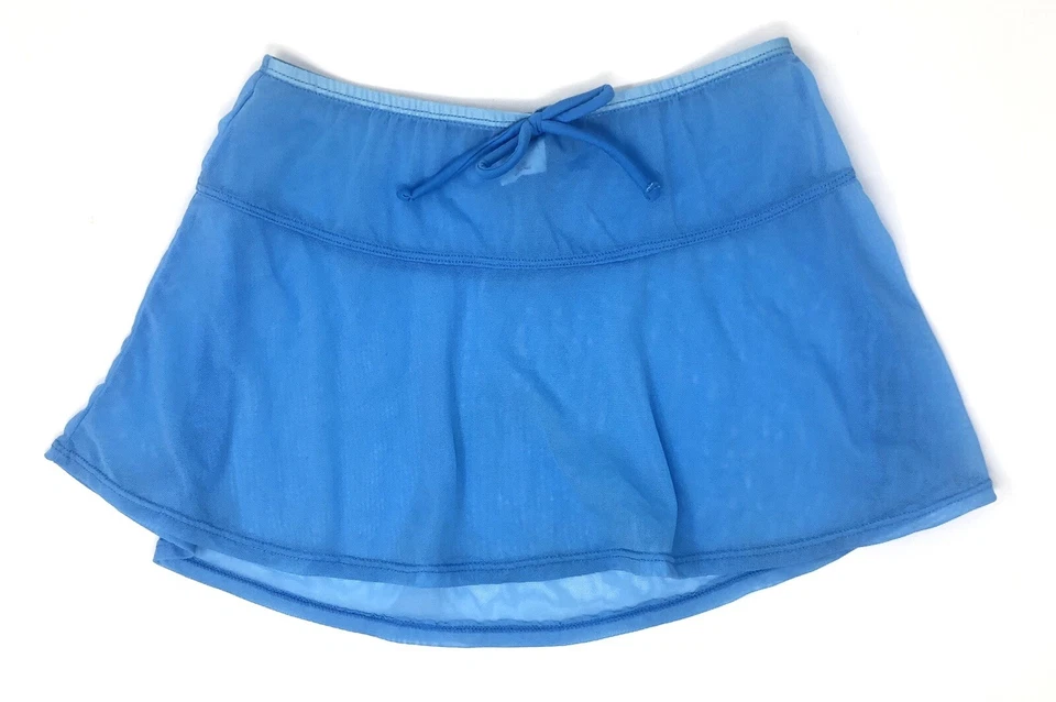 Traje de baño y falda bikini azul tropical Xhilaration para niñas juvenil mediano 7/8 Foto 3 de 4