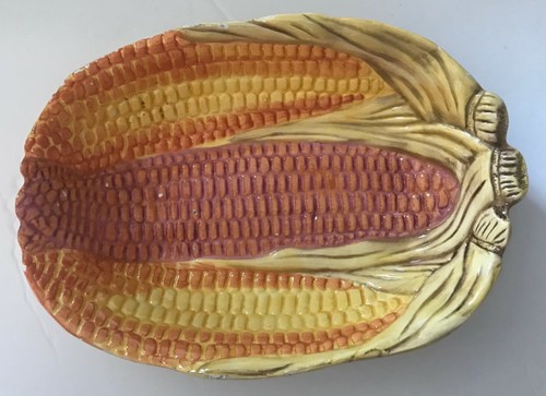Midwest of Cannon Falls Keramik Ears of Corn Schale Vintage