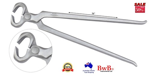 BWB Horse Hoof Nipper Trimmer Cutter Farriers Tools Equipment Stainless steel - Picture 7 of 24
