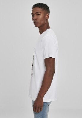 Mister Tee Herren Westside Tee T-Shirt Uomo Bianco Taglia L – Stampa Streetwear, Cotone Comfort