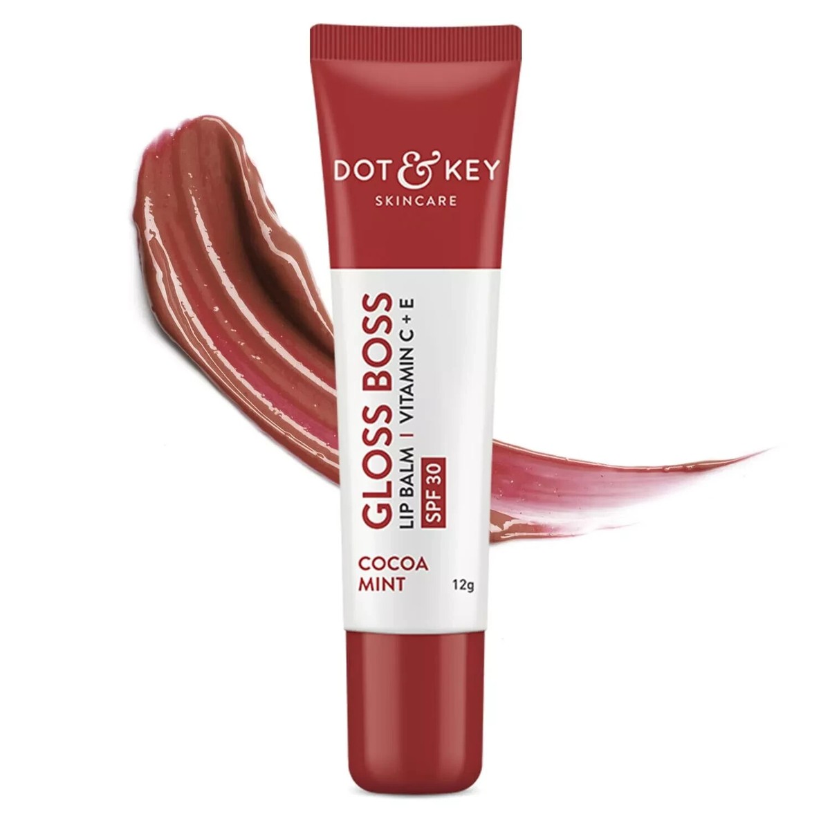 dot & key vitamin c lip balm Dot & Key Cocoa Lip Balm With Shea Butter For Soften & Hydrated Lips 12gm