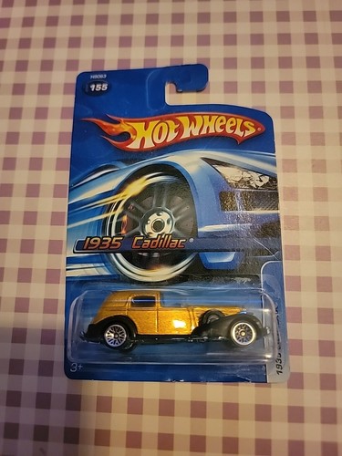 2005 Hot Wheels 1935 Cadillac Col. #155 (Gold Version)