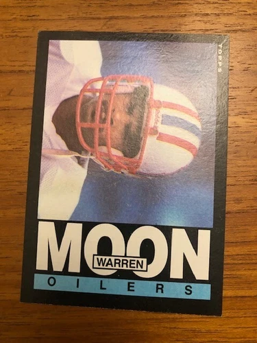 1985 Topps Football Card Warren Moon RC #251 EX+