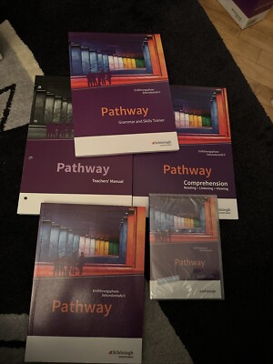 Pathway Englisch: Audio-CDs, Schülerbuch, Comprehension, Grammar Trainer, Lös