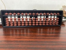 Traditional Soroban Abacus   13 Rods   Arithmetic Counting Tool   Educational