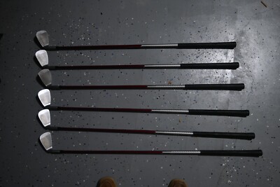 Ping i20 Red Dot - 1 degree flat graphite Senior Shafted (60g) irons 6-GW