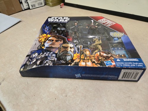 Star Wars The Clone Wars Ultimate Gift Set 3.75" Anakin, Dooku, Rex,Battle Droid - Picture 3 of 6