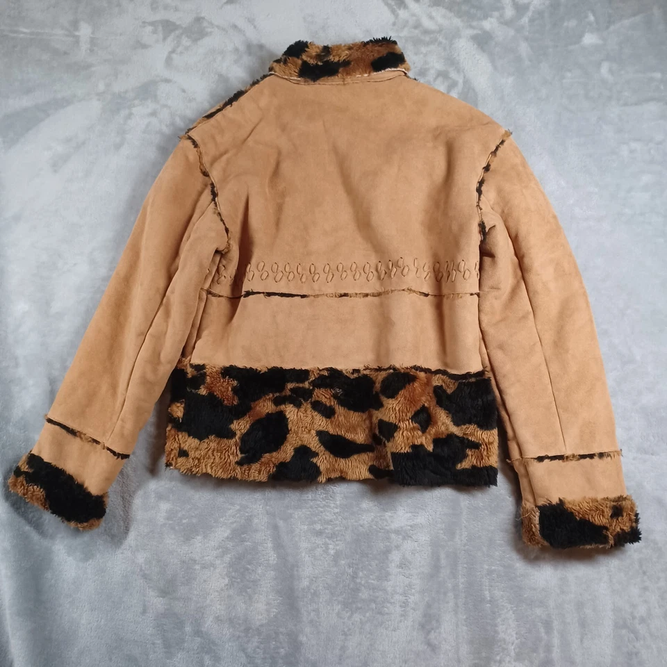 Chaqueta para mujer Paparazzi piel sintética Penny Lane afgana occidental ver medidas Foto 2 de 4