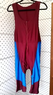 Vintage KHS Bikes USA Radfahren Nylon Shorts mit Reißverschluss Träger gepols... - Bild 1 von 4