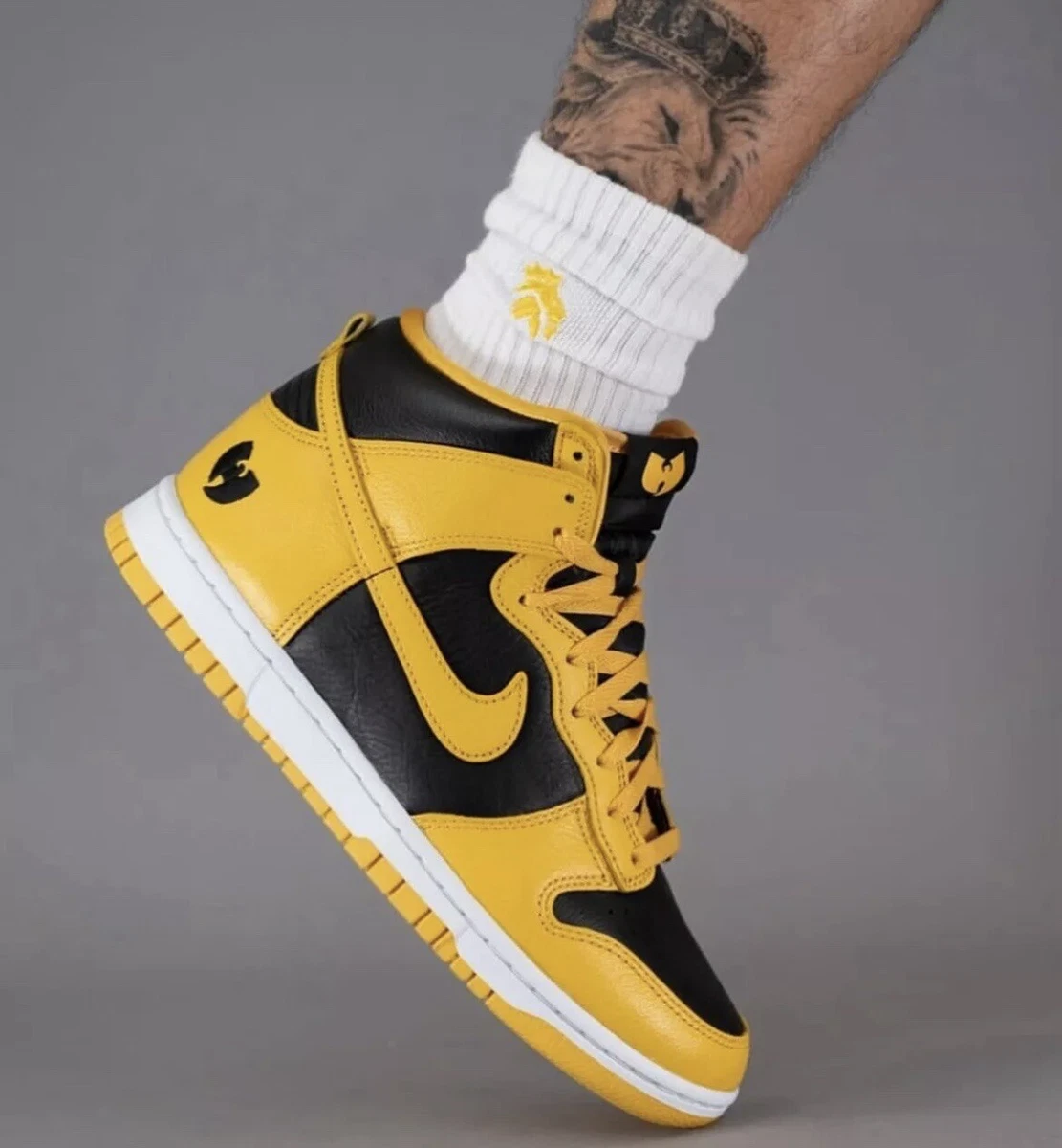 Nike Wu-Tang x Dunk 2024 High Yellow for Sale | Authenticity