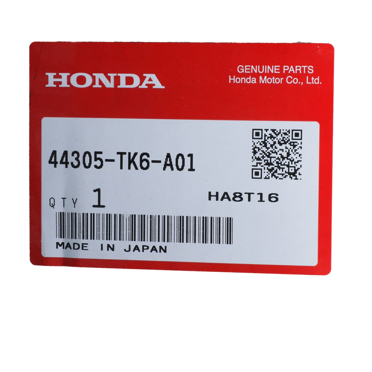Honda OEM 44305 TK 6 a 01 CV Half Shaft Assembly for sale Honda OEM 44305 TK 6 a 01 CV Half Shaft Assembly for sale