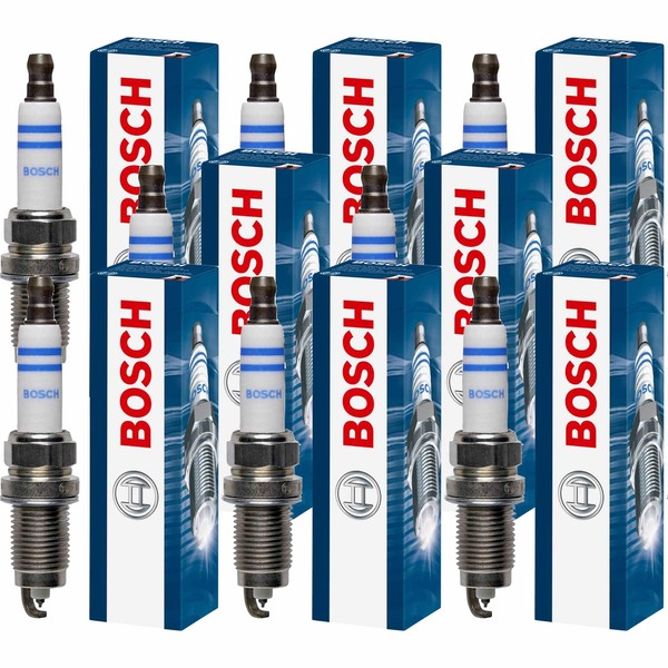 8X Bosch ZüNdkerze ZüNdkerzen Passend FüR Cadillac Srx-image