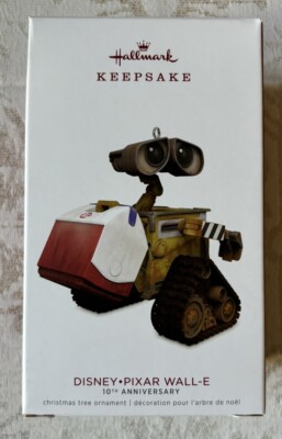 Disney Pixar WALL-E 10th Anniversary 2018 Hallmark Keepsake Ornament New Mint