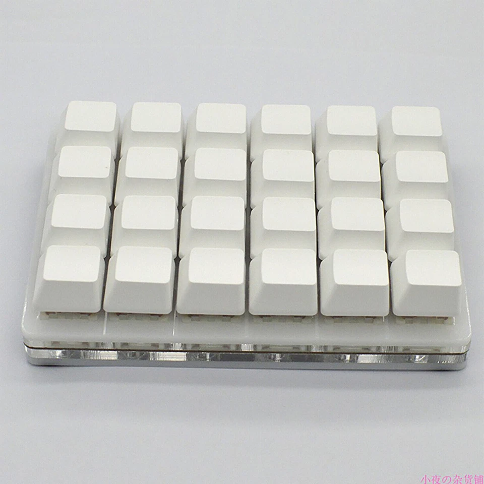 For Cherry Red Shaft 24-key Keyboard DIY Custom Shortcuts Mechanical Keyboard - Image 2 of 3