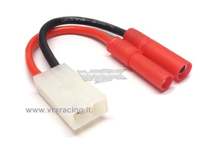TAMIYA F MALE BANANA PLUG ADAPTER CONNECTOR VRX T990 1-8 1-10 1-16