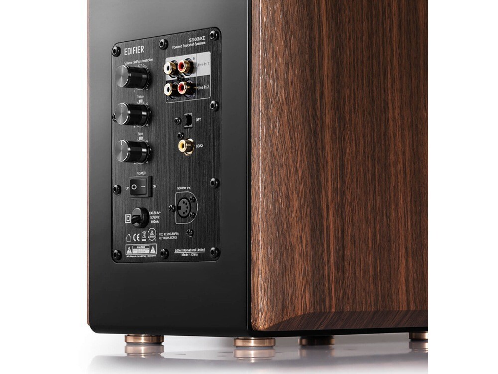 Edifier S2000MKIII 2.0 Powered Bluetooth Bookshelf Speakers Studio