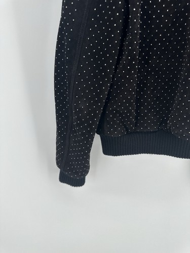 Saint Laurent Leather Suede Studded Jacket EU 46 - Picture 13 of 14