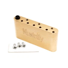 Musiclily Ultra 52.5mm Brass 36mm Tremolo Block For ST Guitar Wilkinson M Bridge
