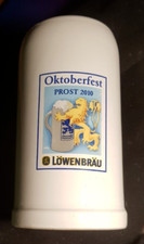 Krug L&ouml;wenbr&auml;u Oktoberfest 2010  M&uuml;nchen Brauerei Bierkrug 0,5 L