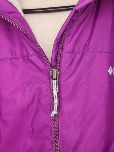 Columbia Women's Switchback Sherpa Lined Jacket Warm Coat Plum size Medium - Picture 4 of 10