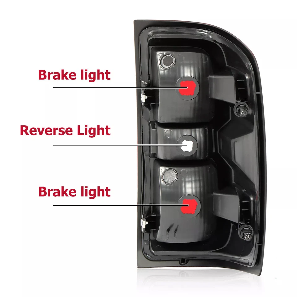 For Chevy Silverado 1500 2500 3500HD 2014-2019 Tail Light Brake Lamp Driver Side Foto 3 de 4