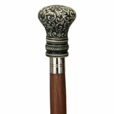 Victorian Handle Wooden Walking Cane 36" Cane For Gentlemen  Your Lovers/X-mas.