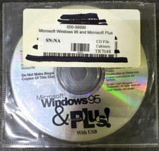 Microsoft Windows 95 and Microsoft Plus with USB Support 000 59990 1997 