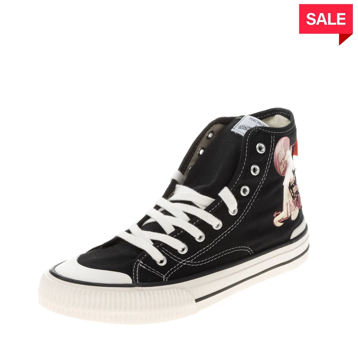 MOA MASTER OF ARTS x LOONEY TUNES Canvas Sneakers Size 38 UK 5 US
