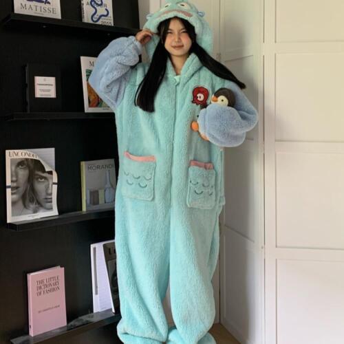 Unisex Adult Kigurumi Animal Character Costume 1Onesie1 Pyjamas Onepiece Cosplay - Picture 2 of 19