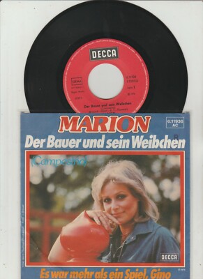 Marion Rung - Der Bauer und sein Weibchen 7'' Single