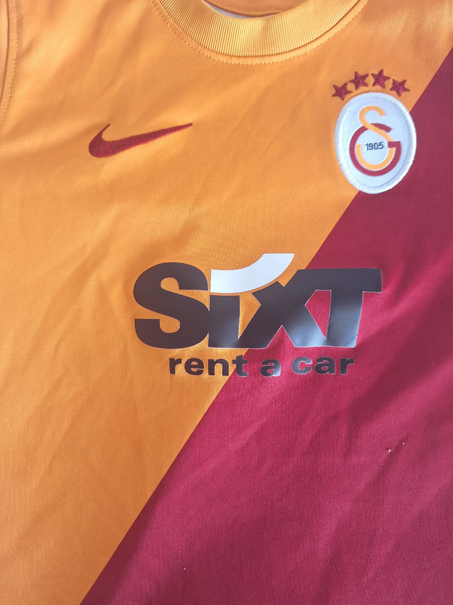 Galatasaray Home Jersey Nike Red Yellow Shirt Size Boys XL
