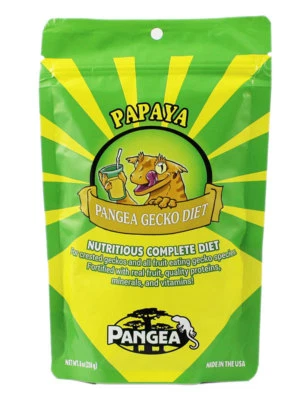 PANGEA REPTILE GECKO DIET Pangea Fruit Mix Complete Gecko Diet - Papaya Gecko Food - All Sizes