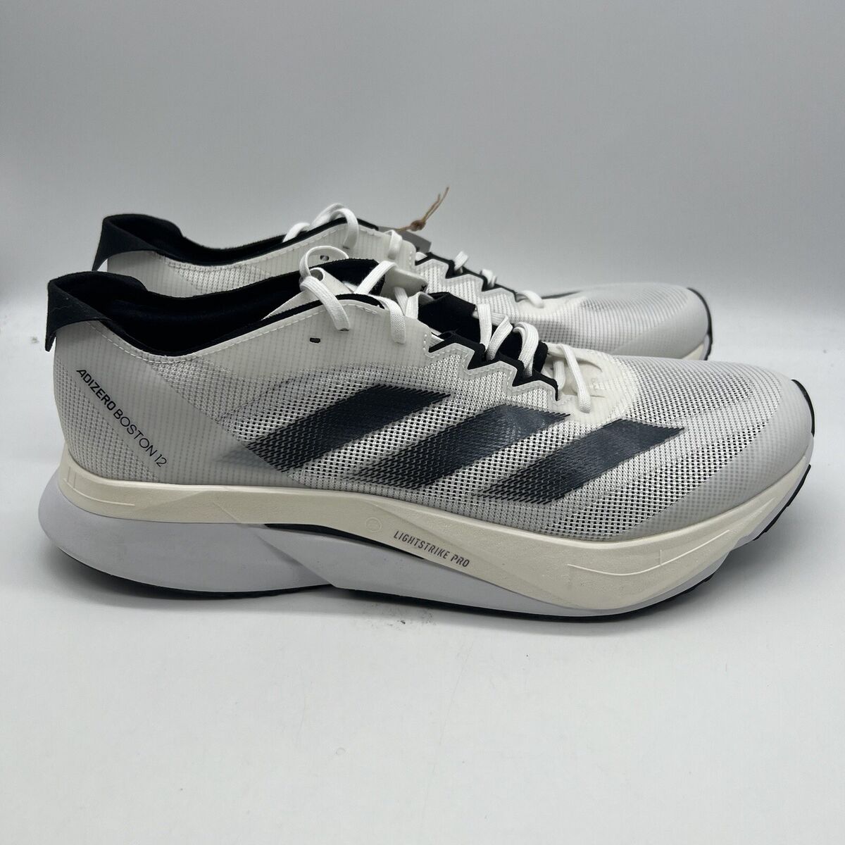 Size 13 - adidas Adizero Boston 12 White Night Metallic for Size 13 - adidas Adizero Boston 12 White Night Metallic for