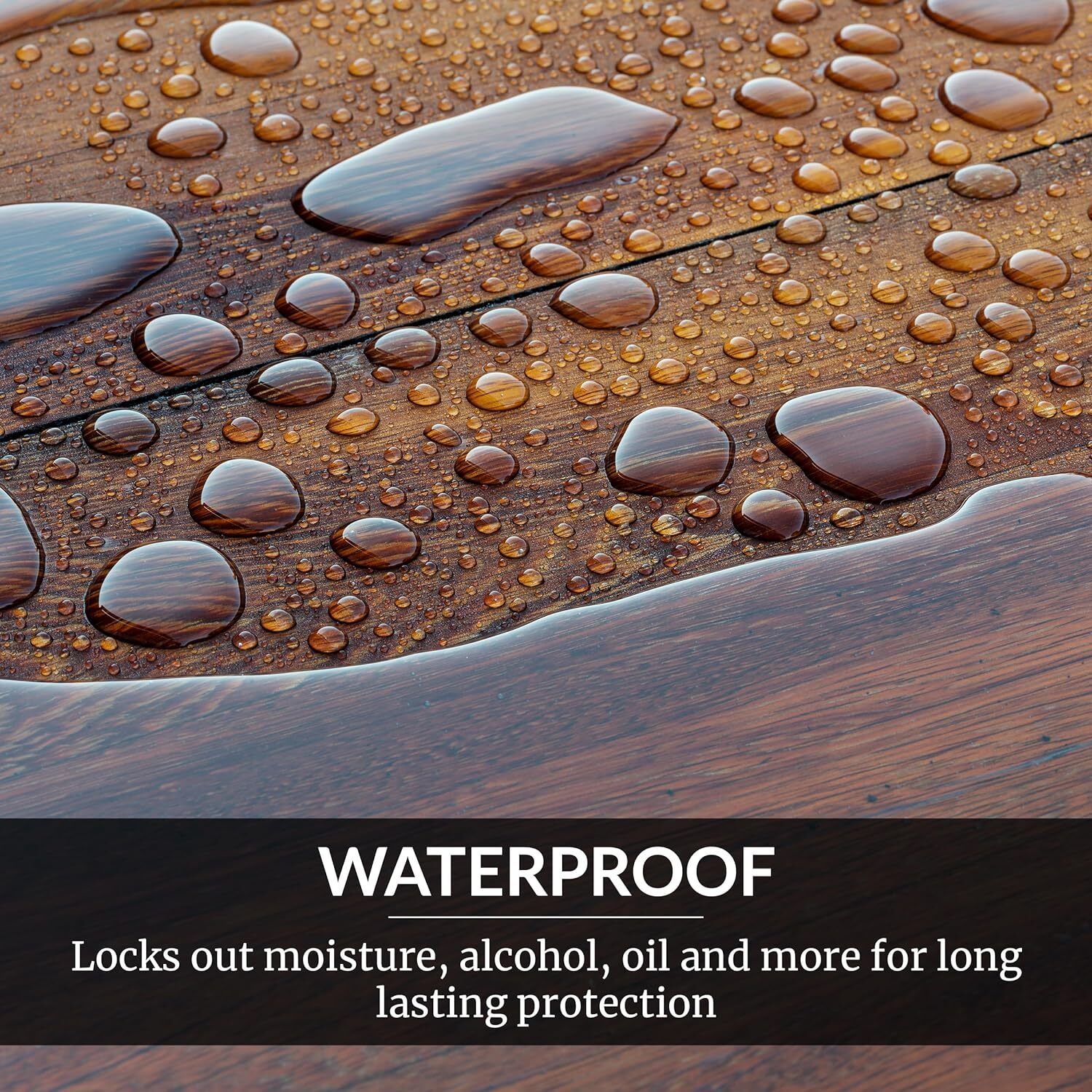 100 Pure Tung Oil, Food Safe, Premium Waterproof Natural Wood Finish