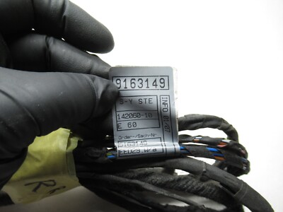 2008 BMW 528xi Wire Wiring Harness Rear Door Left 9163149 OEM for  
