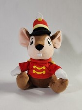 Disney Parks Dumbo Timothy Q. Mouse Plush Stuffed Animal Doll Toy 9"