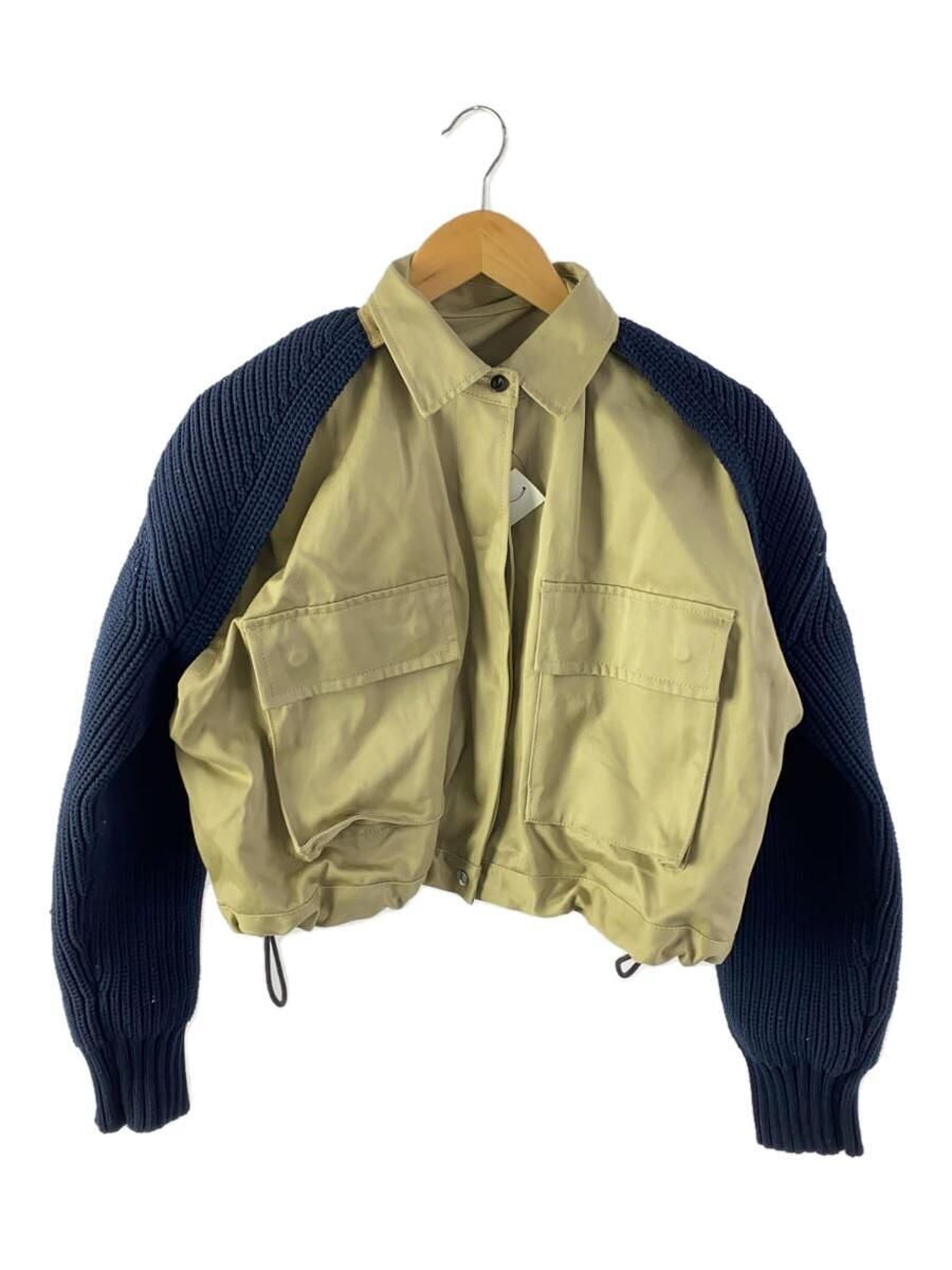 Sacai G Jean Sakai Blouson 2 Cotton Beige Plain 23-06454 Sacai G Jean Sakai Blouson 2 Cotton Beige Plain 23-06454