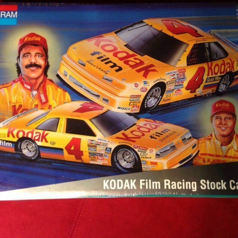 VINTAGE Kodak Film Racing Stock 2 Car Combo, MONOGRAM 1:24