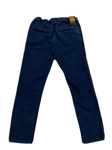 Zara Kids Slim Straight Jeans Stretch Blue Unisex Kids Size 8 21x22 EUC - Picture 10 of 10