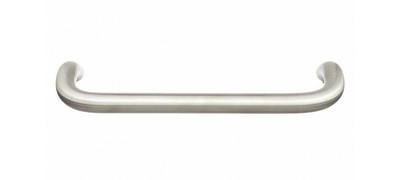 Door Pull, Stainless Steel, 10 in CTC, Concealed, Single Pull