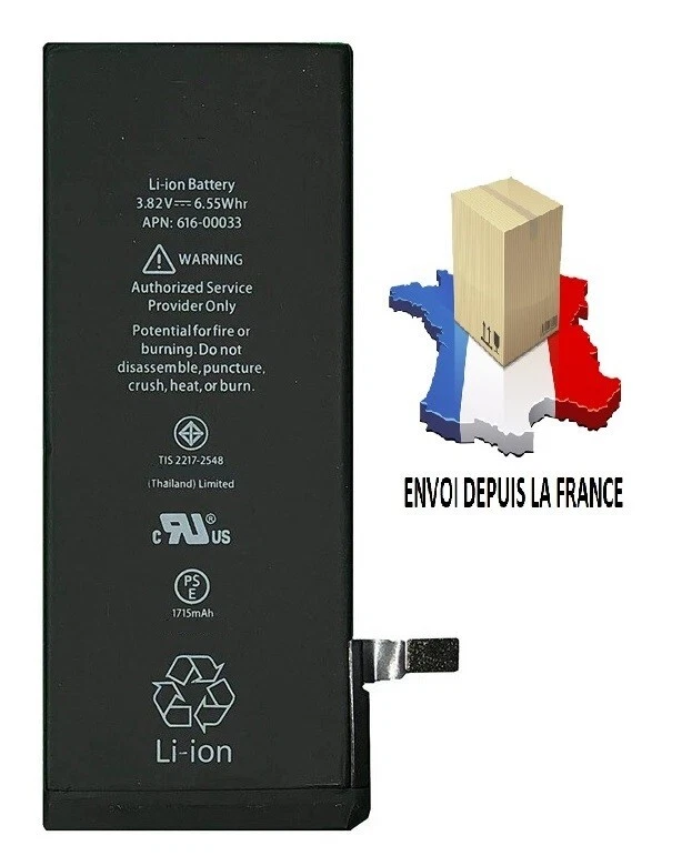 Batterie Pour Apple Iphone 6S / 1715 mAh Neuf - Photo 1/1