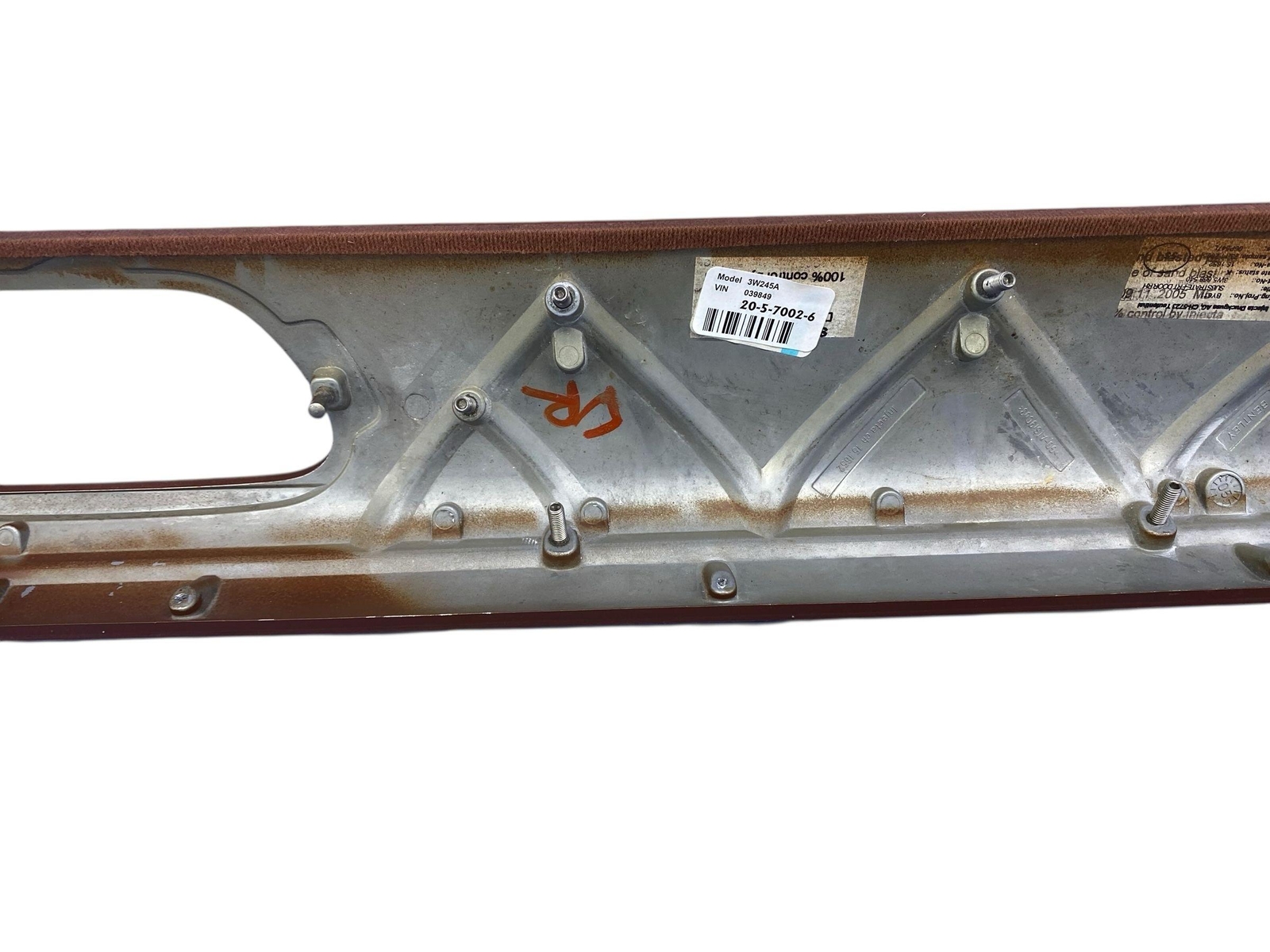 2006-2012 BENTLEY CONTINENTAL FLYING SPUR FRONT RIGHT INTERIOR DOOR COVER PANEL