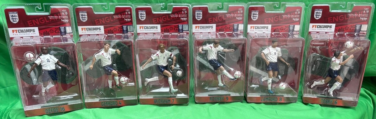 FT Champs Football Figures - England Set - 6