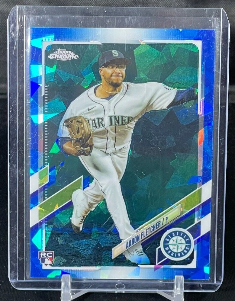 2021 Topps Chrome Update Sapphire Aaron Fletcher RC #US326 | eBay